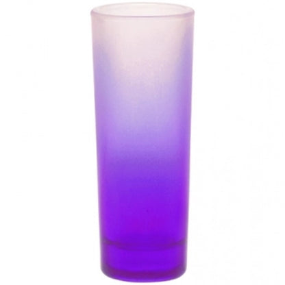 2 oz. Tall Shot Glasses - Colored & Frosted