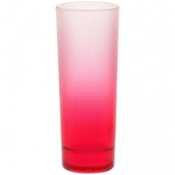 2 oz. Tall Shot Glasses - Colored & Frosted
