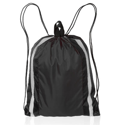 Large Reflector Drawstring Backpacks