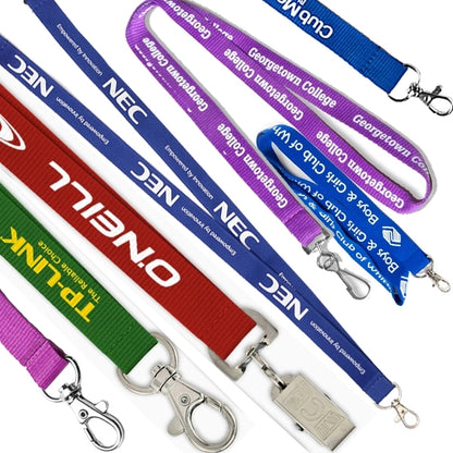 Low Cost Custom Polyester Lanyards-B