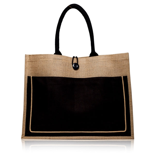 Cotton Pocket Jute Tote Bags