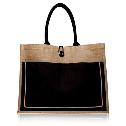 Cotton Pocket Jute Tote Bags