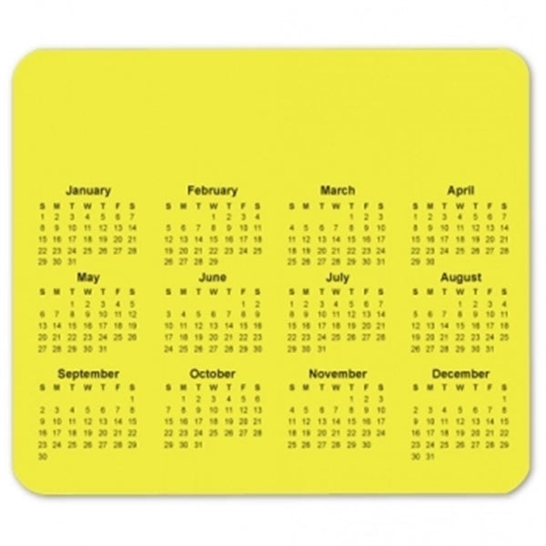 Customized Horizontal Calendar Mouse Pad