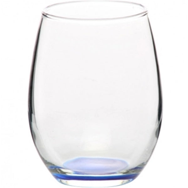 9 oz. Stemless Etched Wine Glasses