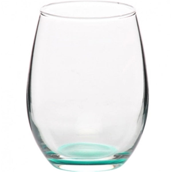 9 oz. Stemless Etched Wine Glasses