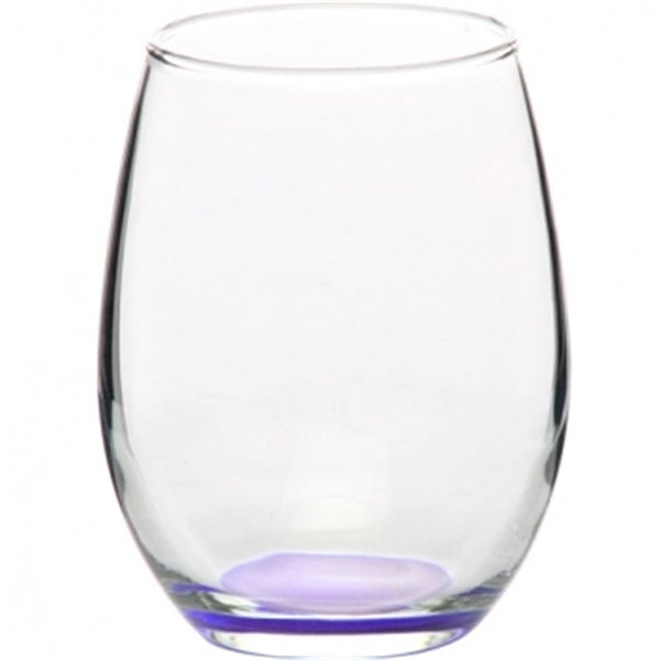 9 oz. Stemless Etched Wine Glasses
