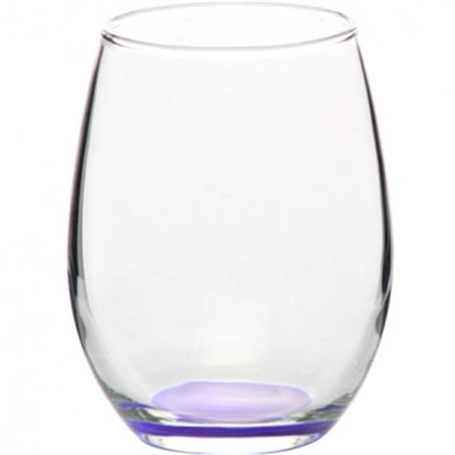 9 oz. Stemless Etched Wine Glasses