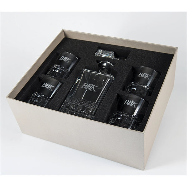 Exception 5 Piece Crystal Barware Gift Set