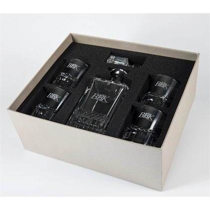 Exception 5 Piece Crystal Barware Gift Set