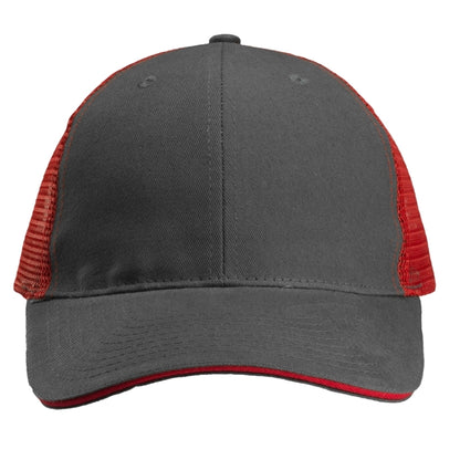 Seneca Two Tone Structured Mesh Trucker Hat