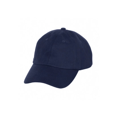 6 Panel Unconstructed Brushed Cotton Caps