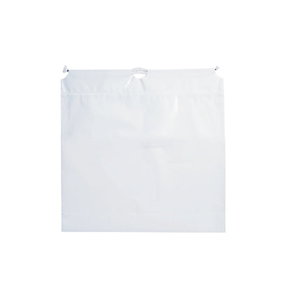 Cotton Cord Drawstring Plastic Bag - Flexo Ink