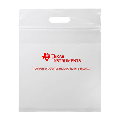 Crystal Clear Stadium Security Zip-Tight Die Cut - Flexo Ink