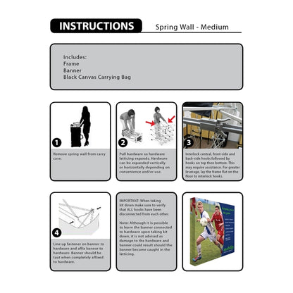 Spring Wall - Medium Replacement Banner