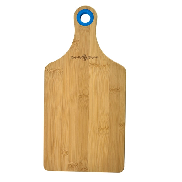 Bamboo Charcuterie Cheese Board w/ Silicone Ring