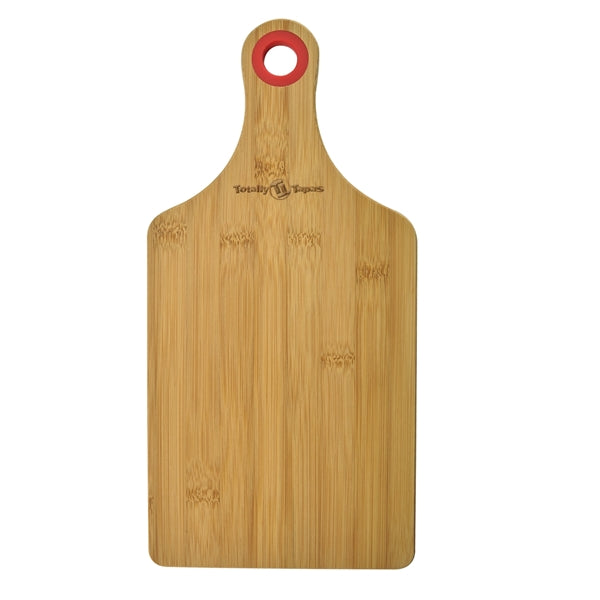 Bamboo Charcuterie Cheese Board w/ Silicone Ring