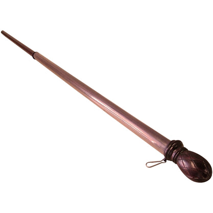 5' x 1" Dark Mahogany 1 Piece Pole