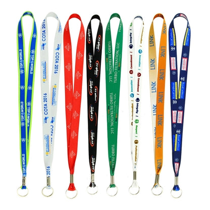 Full Color Imprint Smooth Dye Sublimation Lanyard 1/2"