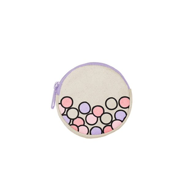 DIME PIECE POUCH - COLORED CANVAS