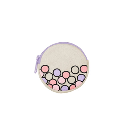 DIME PIECE POUCH - COLORED CANVAS