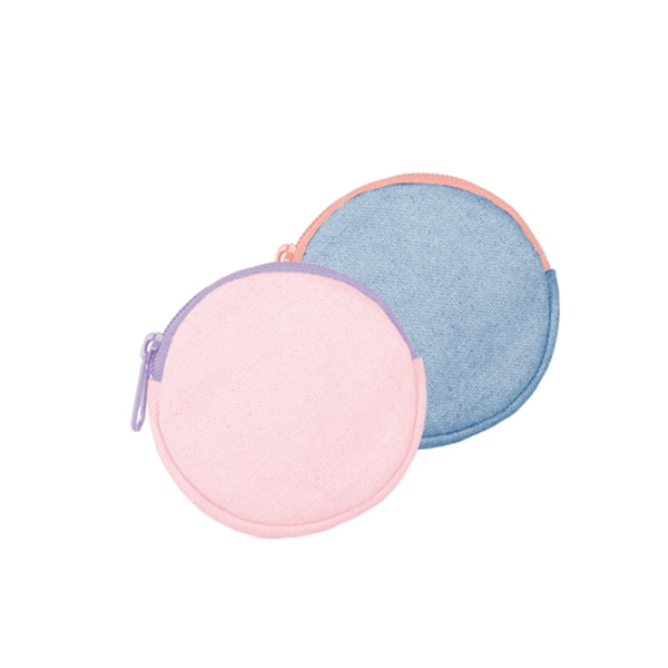 DIME PIECE POUCH - COLORED CANVAS