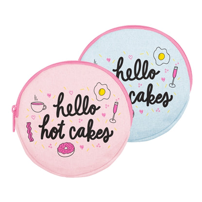 PANCAKE POUCH - COLORED CANVAS