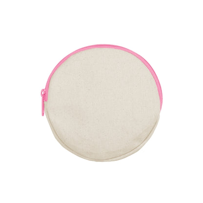 PANCAKE POUCH - COLORED CANVAS