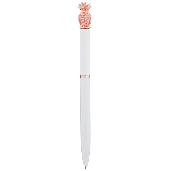 Pineapple Brass Twist-Action Ballpoint