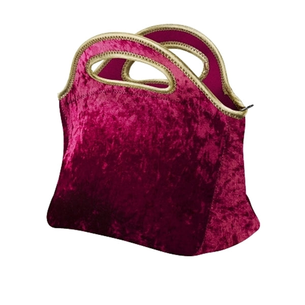 Gran Klutch Velvet Neoprene Lunch Bag