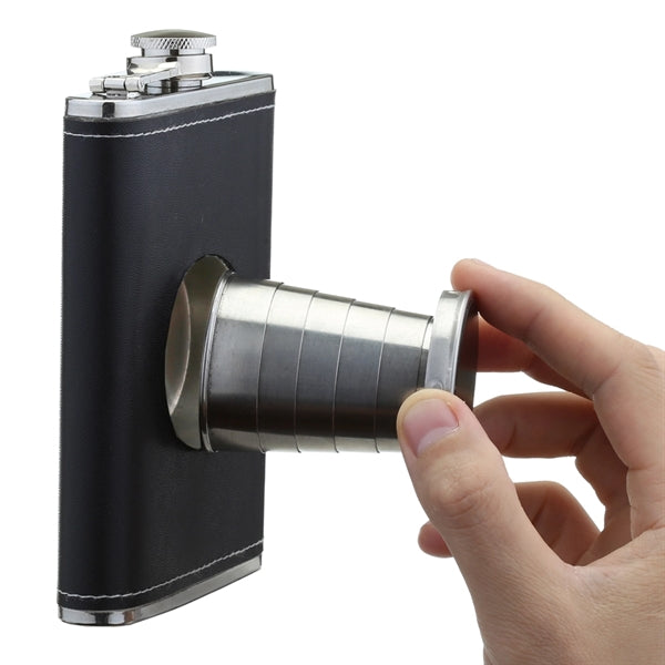 Collapsible Shot Cup Flask