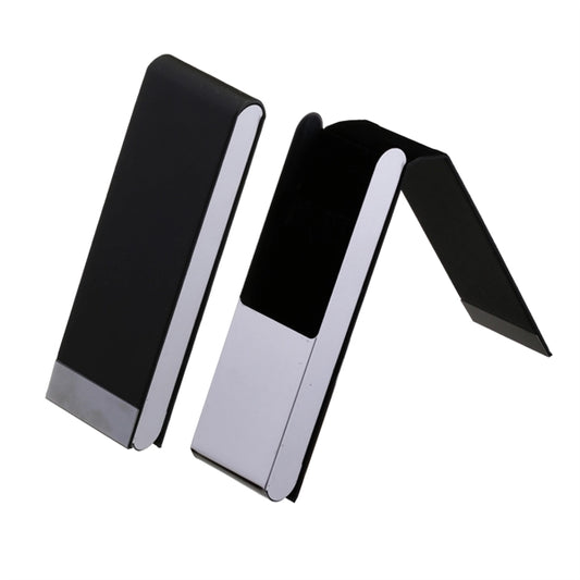 Leatherette And Metal Double Box