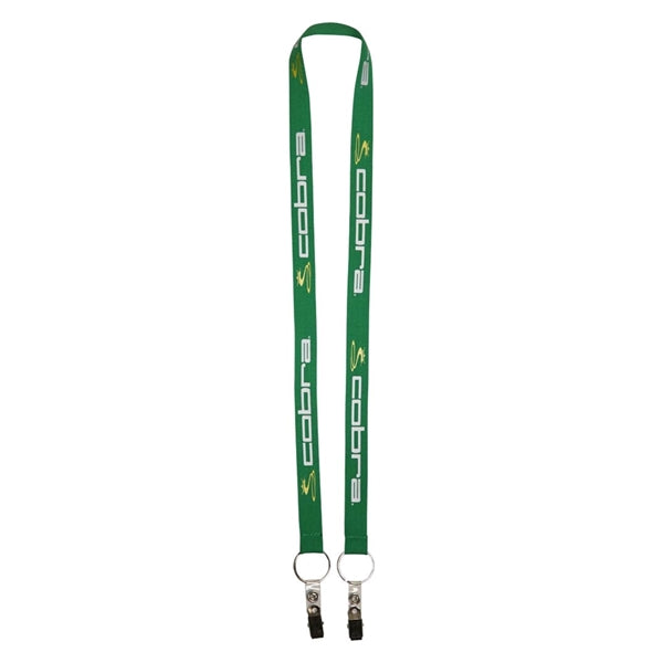 3/4 inch Recycled Econo Dual Attachment Lanyard
