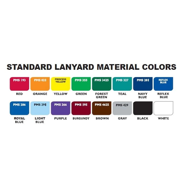 3/4" Euro Soft Lanyard