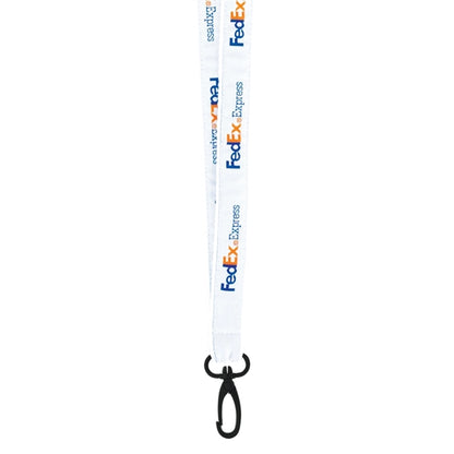 3/4" High Detail Woven Lanyard