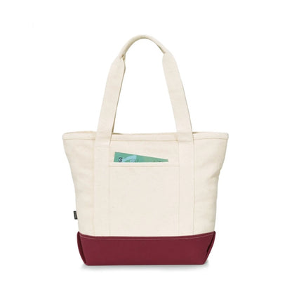 Newport Cotton Zippered Tote