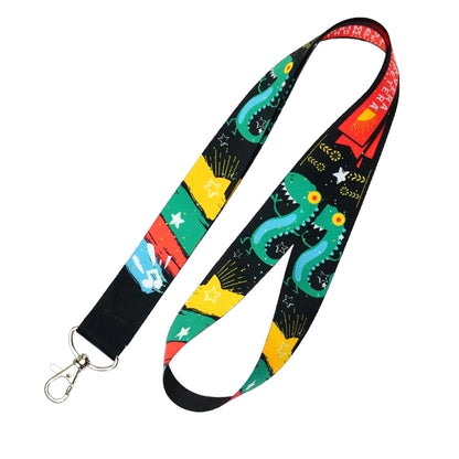 LANYARDS DYESUBLIMATED FULL COLOR-4 Days RUSH Delivered-B