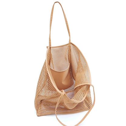 Mesh Womens Shoulder Handbag