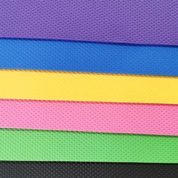 Solid Color Single Side Embossed Fitness Yoga Mat