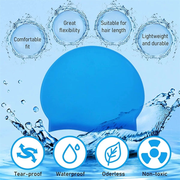 Silicone Swim Cap for Kids