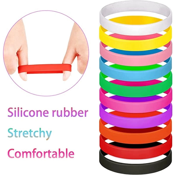 Colored Sports Silicone Wristband