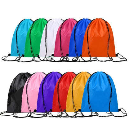 Multi-Colored Drawstring Bags