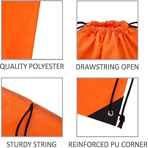 Multi-Colored Drawstring Bags