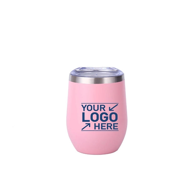 Stainless Steel 12oz Insulated Mug With Lid