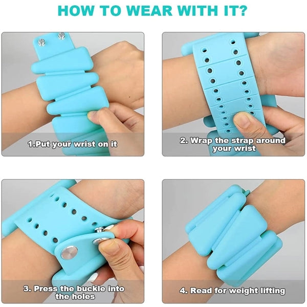 Weight Bearing Wristband (2lb Each)