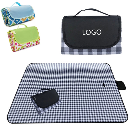 Oversized Striped Picnic and Beach Blanket