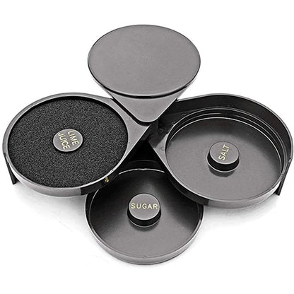 Bar Utensils Bartending Tool Three-Layer Salt Box