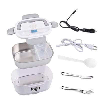 3 in 1 Electric Lunch Box for Car & Home w/ Carry Bag