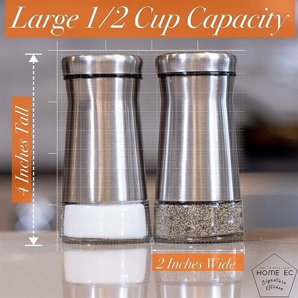 Premium Salt and Pepper Shakers