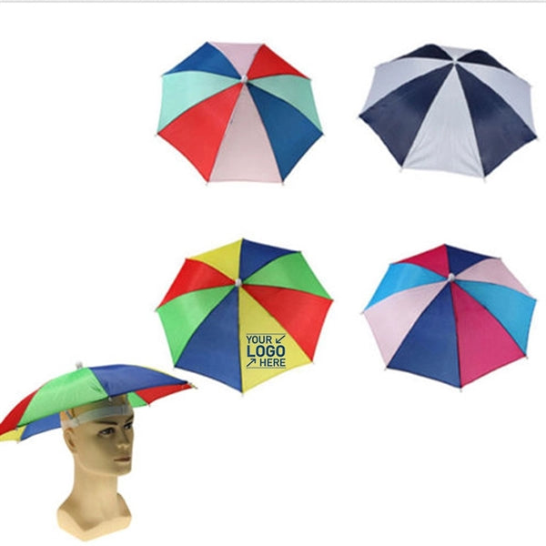 Wearing Umbrella Hat