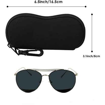 Neoprene Zipper Eyeglass Case